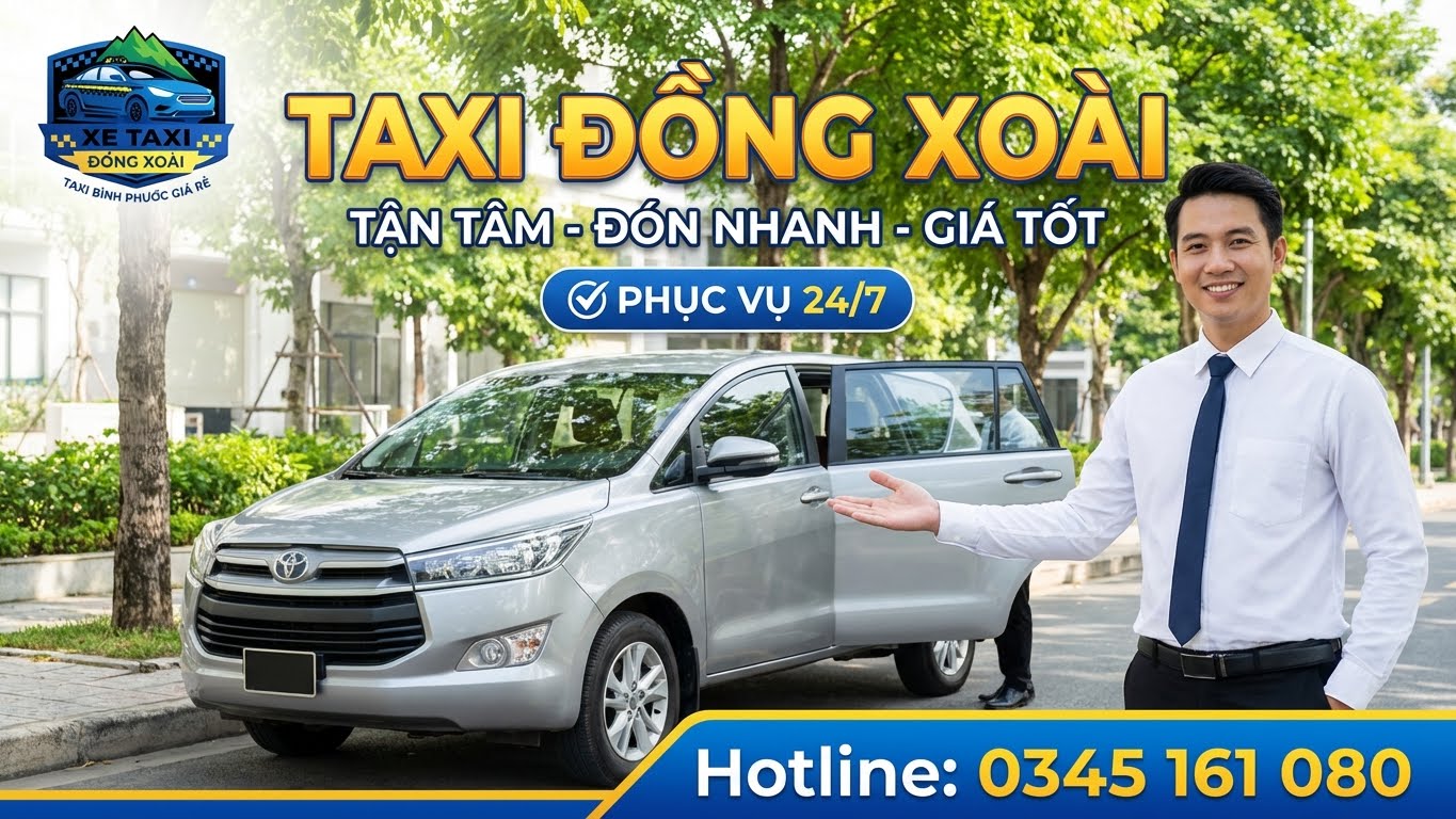 Taxi Đồng Xoài Đồng Nai phục vụ khách hàng 24/7