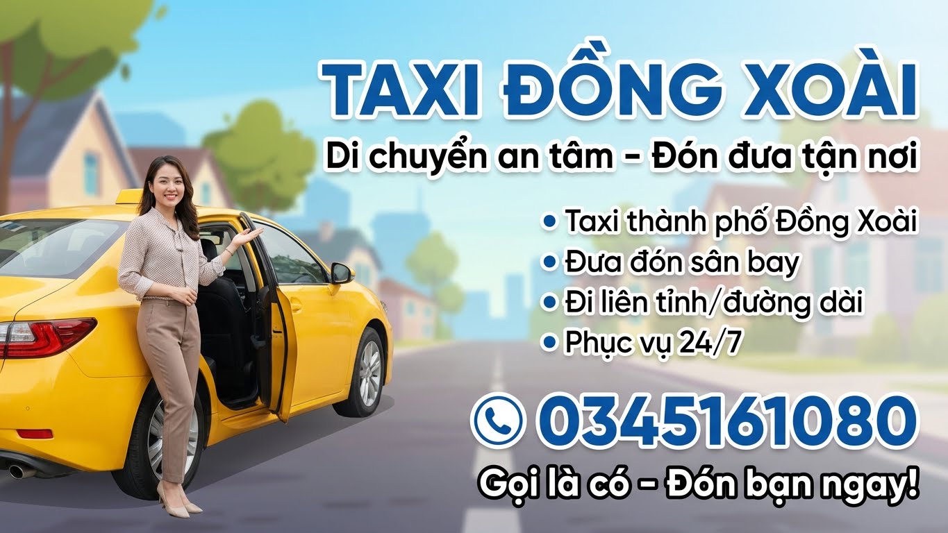 Xe Taxi đưa đón Bệnh Viện tại Đồng Xoài