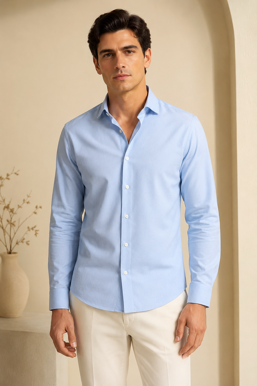 Áo Sơ Mi Nam Oxford 4 Áo Sơ Mi Nam Oxford - Ảnh 4