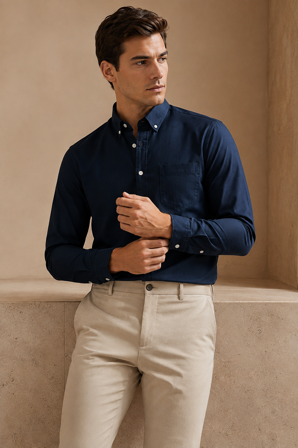 Áo Sơ Mi Nam Oxford 2 Áo Sơ Mi Nam Oxford - Ảnh 2